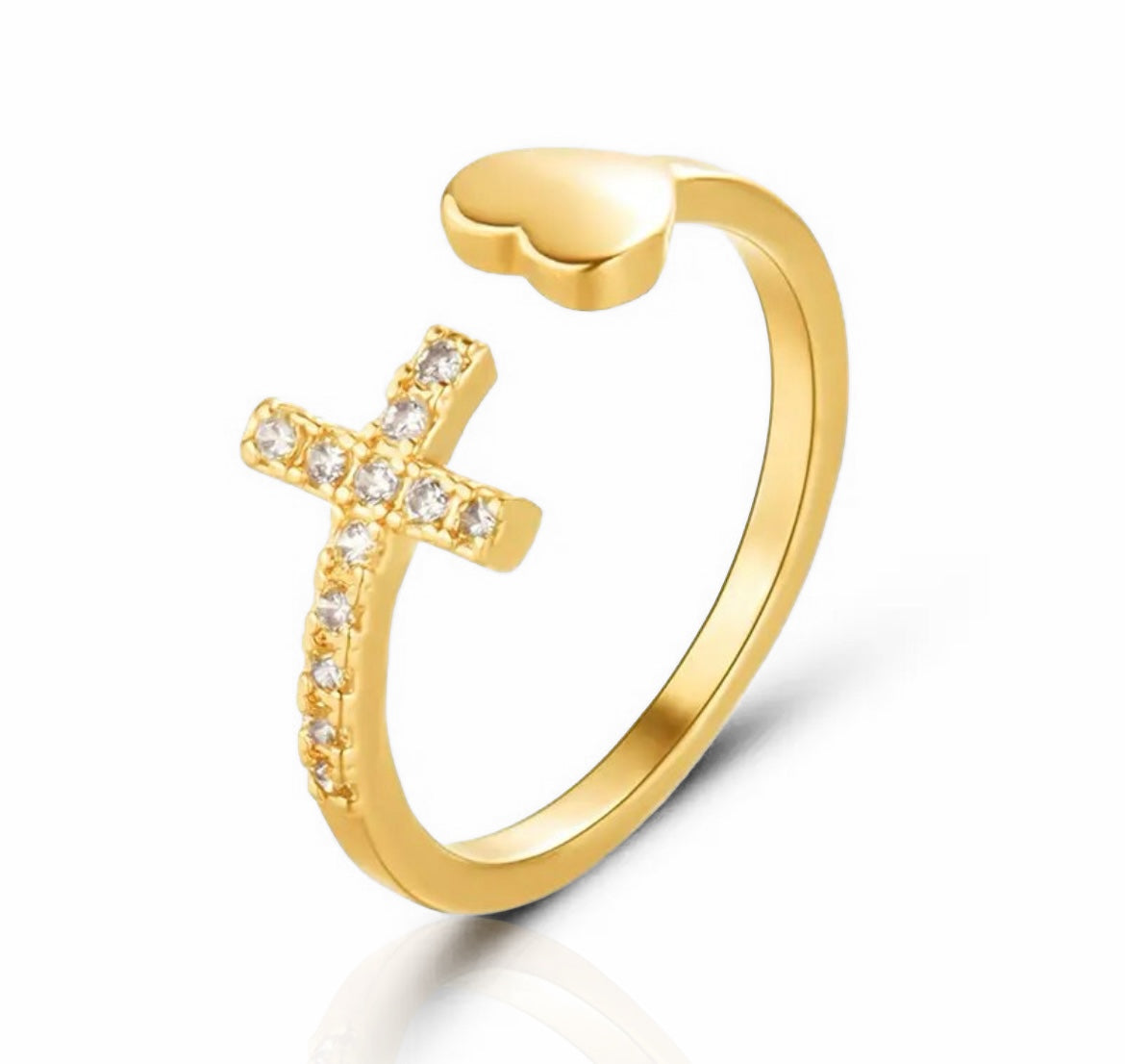 Do all things in Love Adjustable Ring - YHWH.