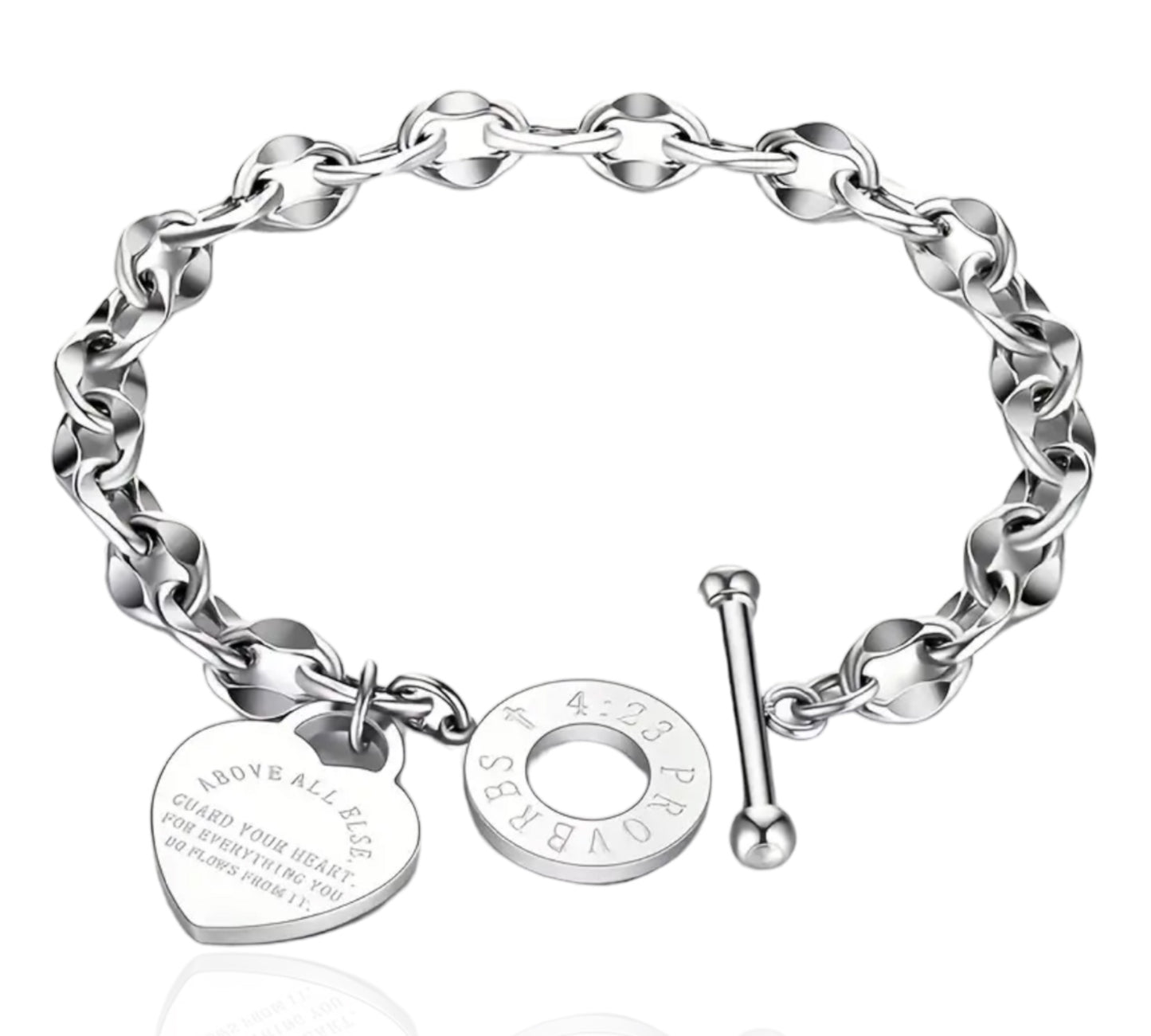 Proverbs 4:23 Bracelet - YHWH.