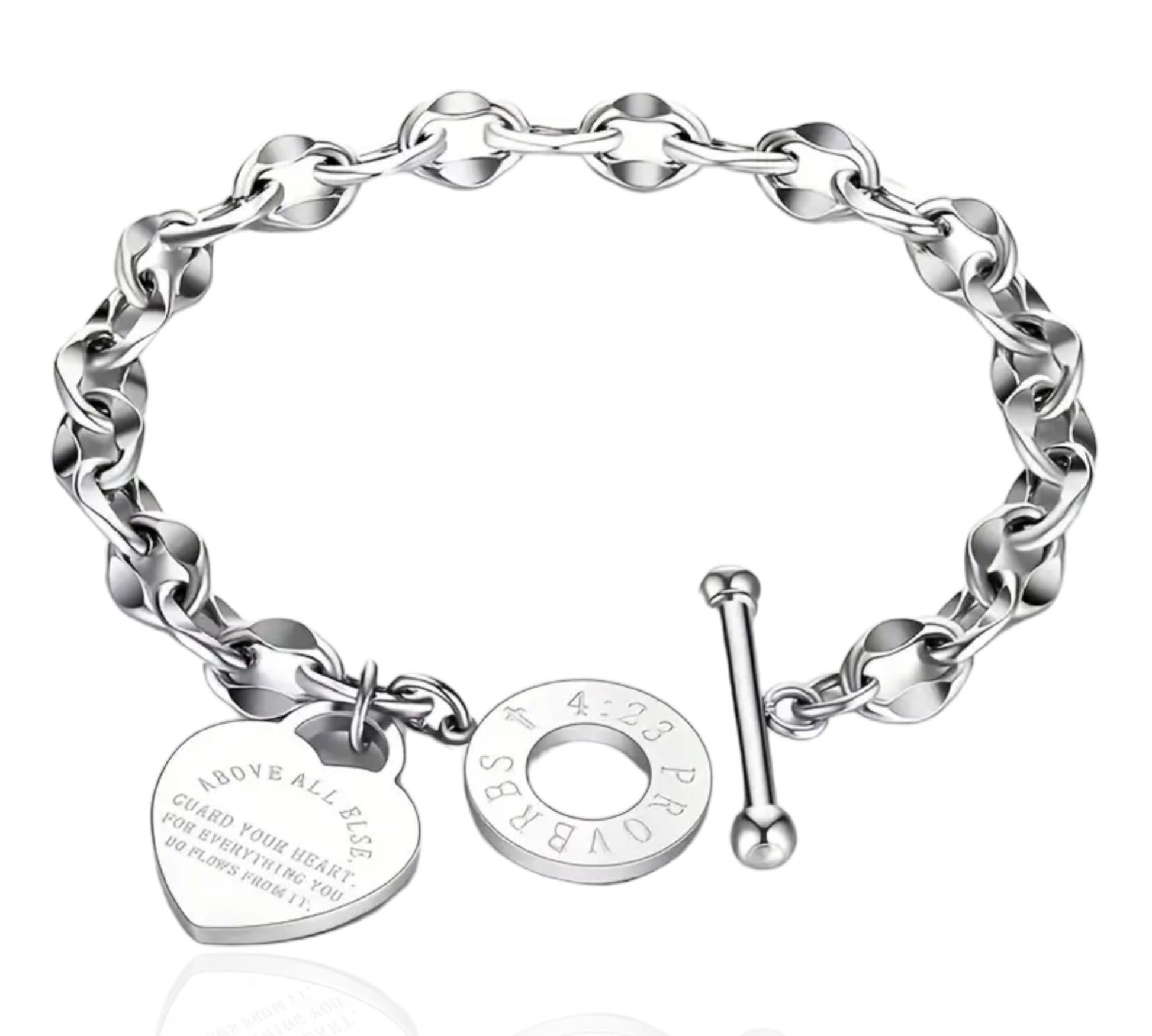 Proverbs 4:23 Bracelet - YHWH.