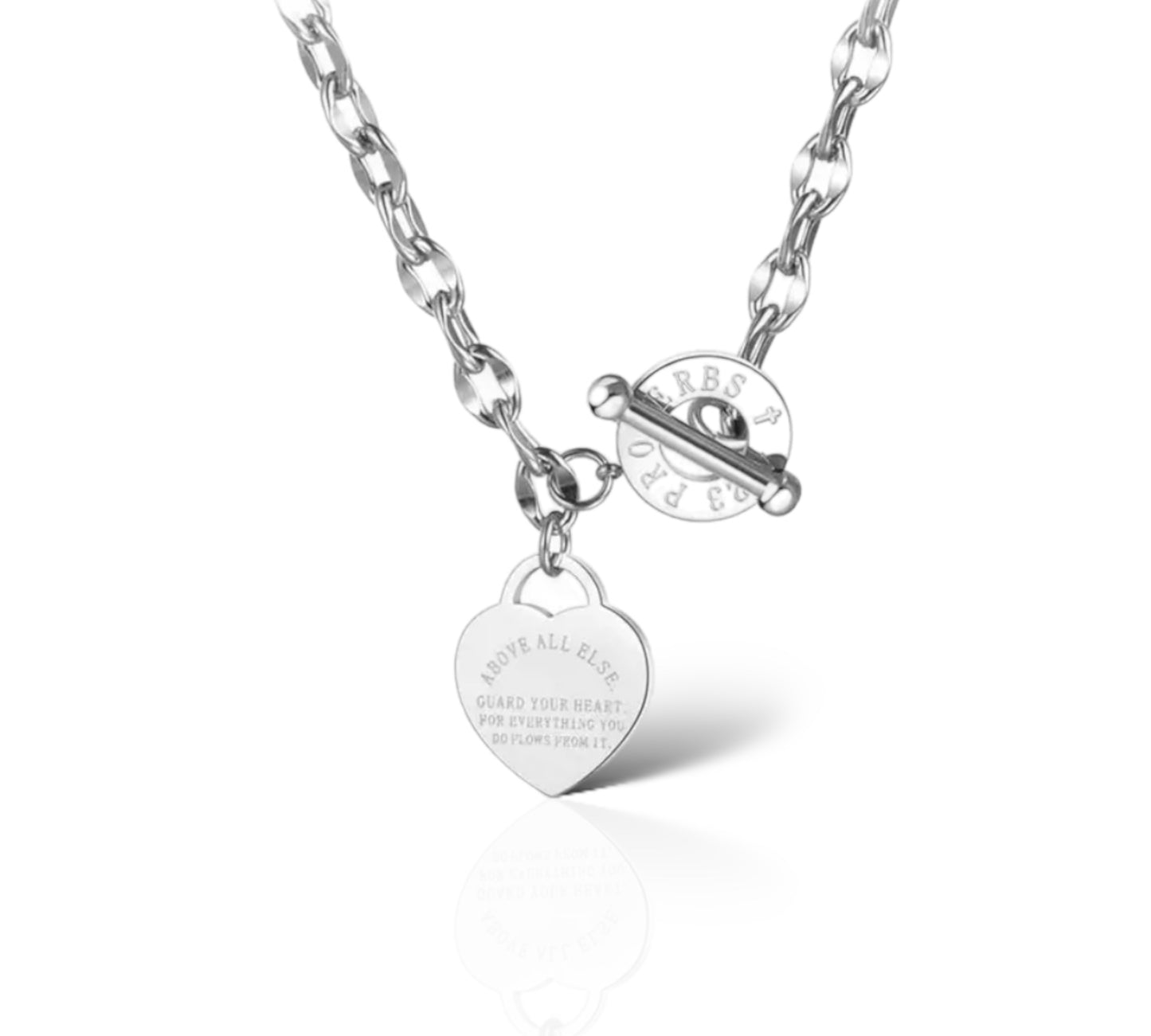 Proverbs 4:23 Necklace - YHWH.