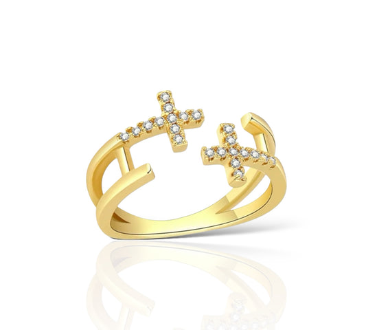 Fearfully and wonderfully made Adjustable Ring - YHWH.