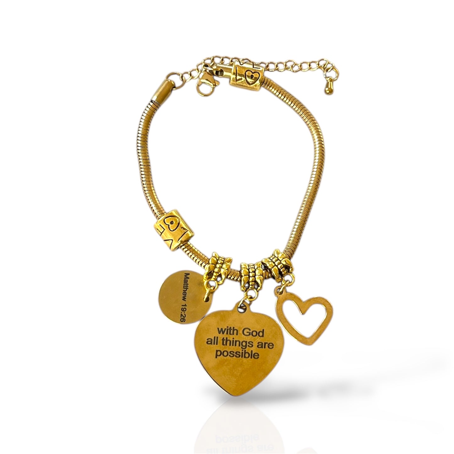 Matthew 19:26 Bracelet