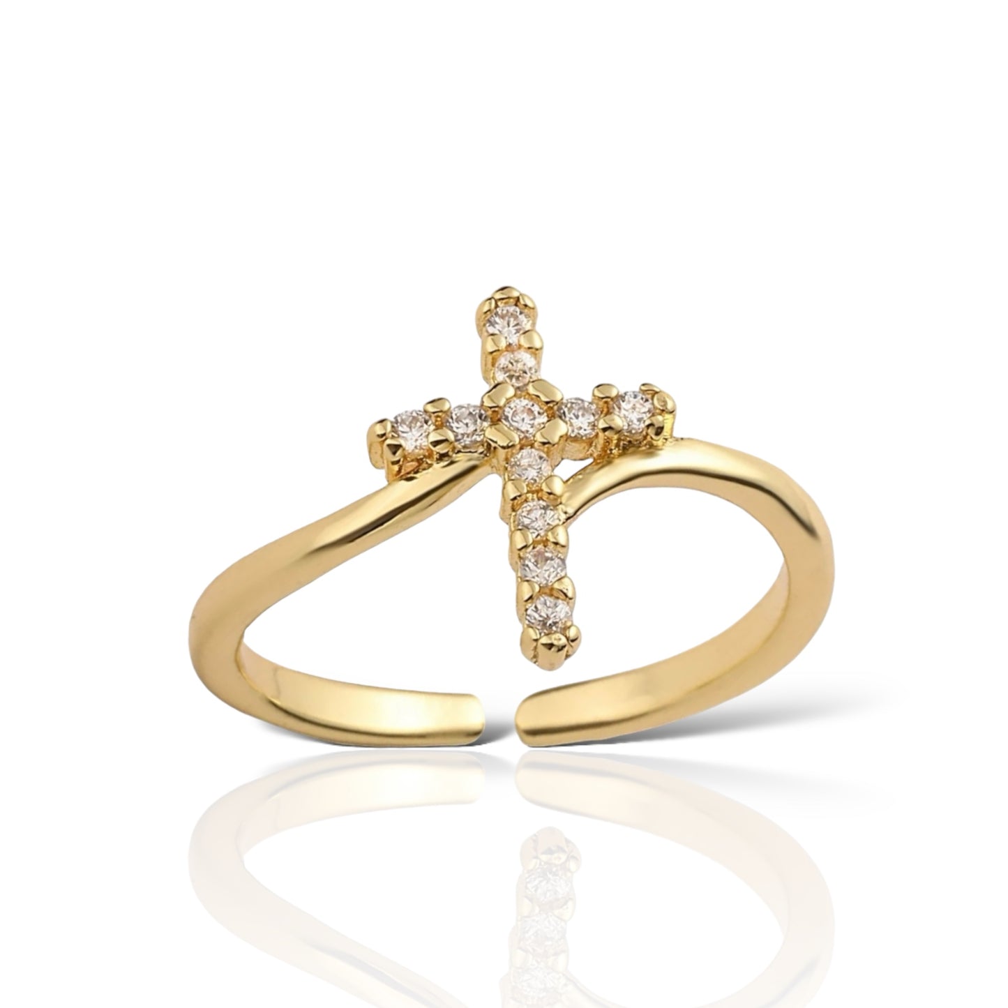 Elohim Adjustable Ring