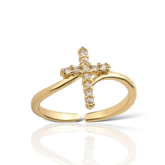 Elohim Adjustable Ring