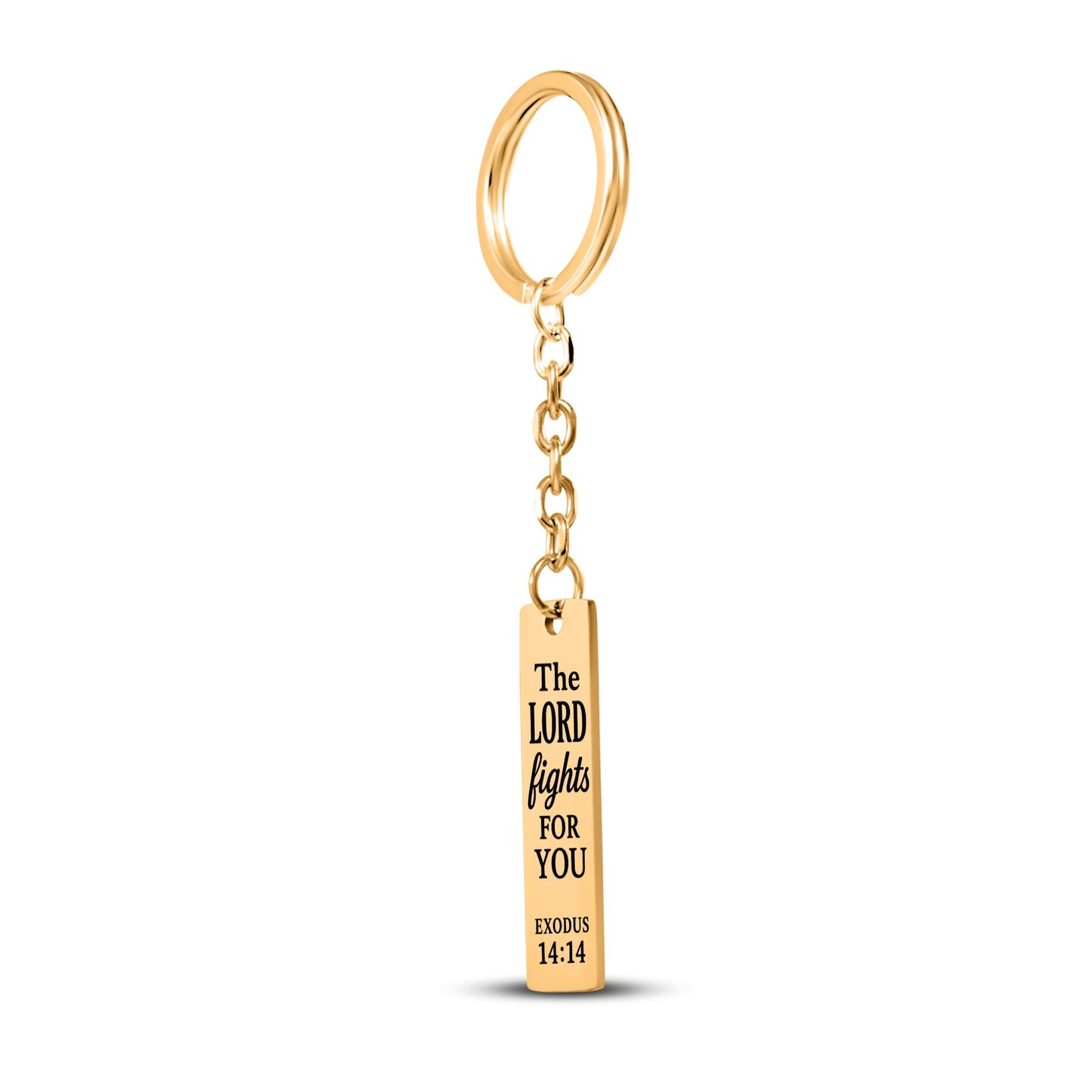 Exodus 14:14 Keychain