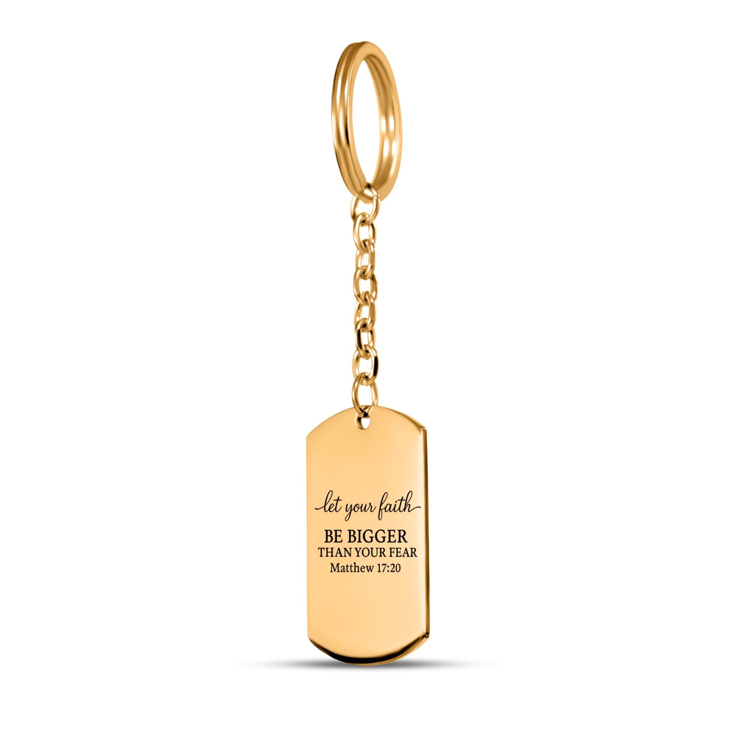 Matthew 17:20 Keychain