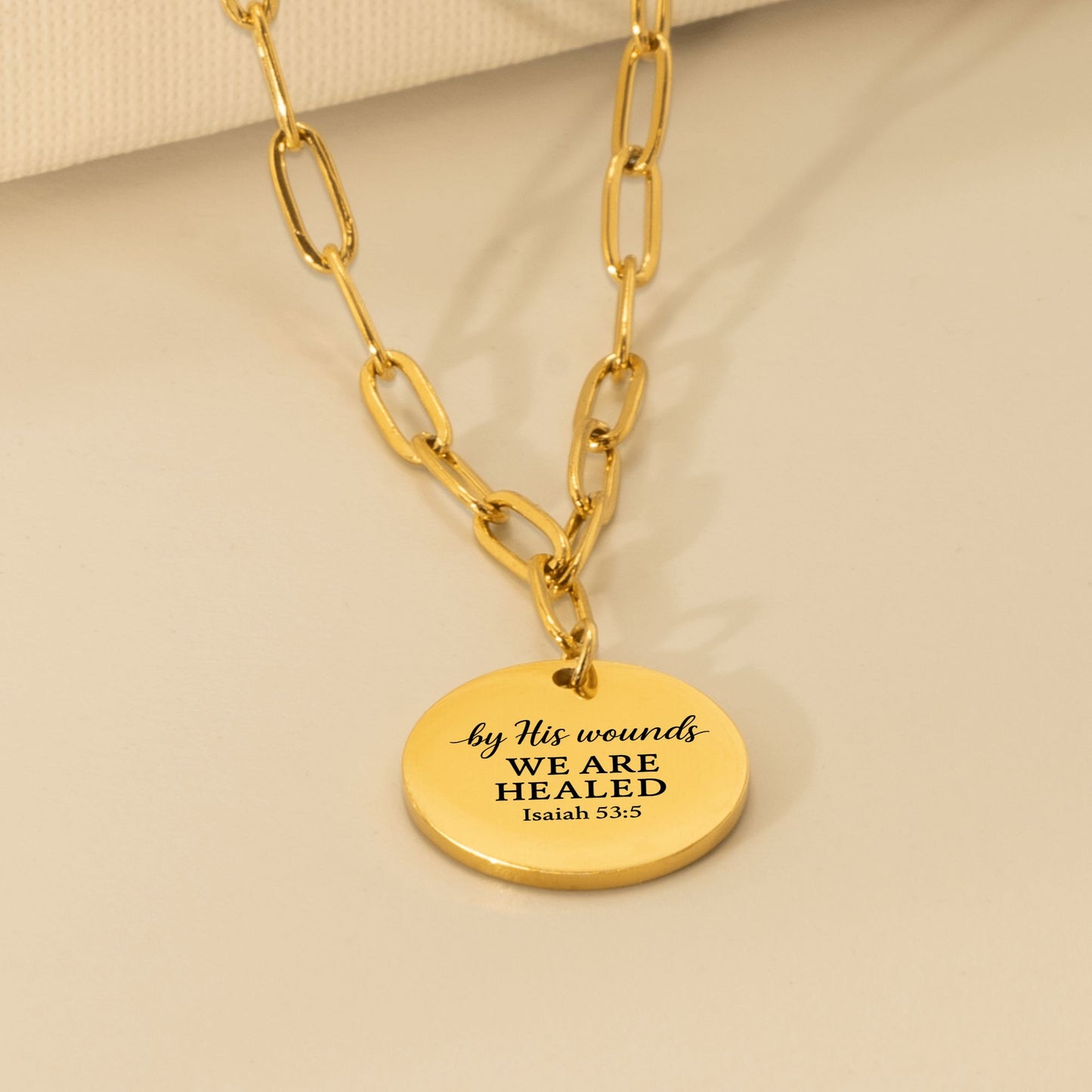 We are healed Necklace