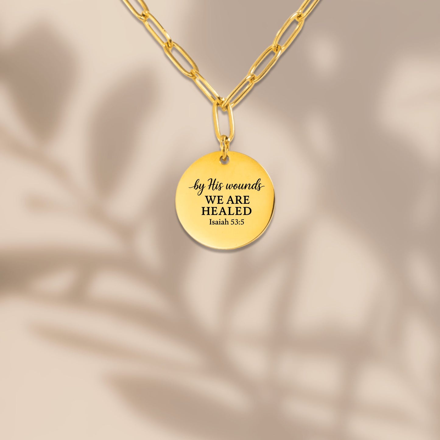 We are healed Necklace