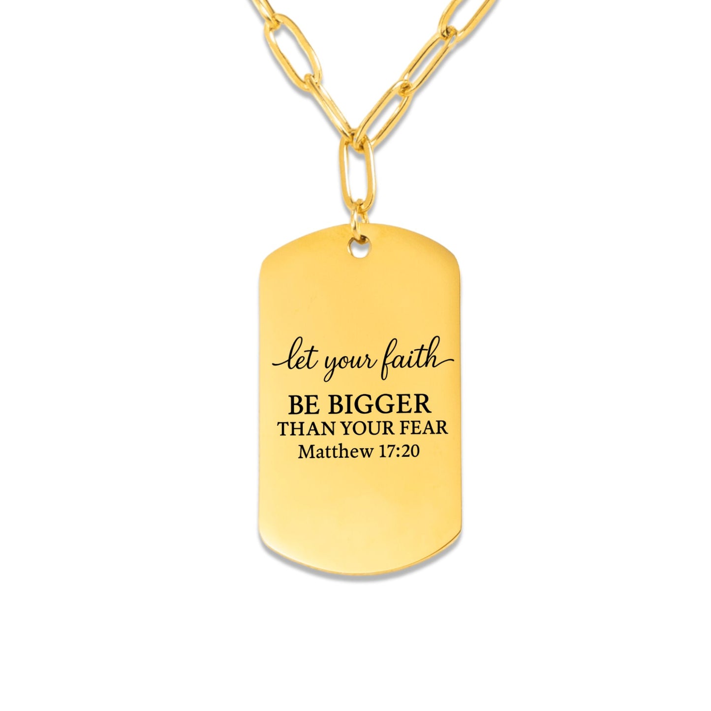 Matthew 17:20 Necklace