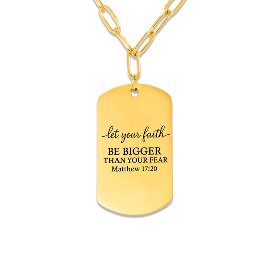 Matthew 17:20 Necklace