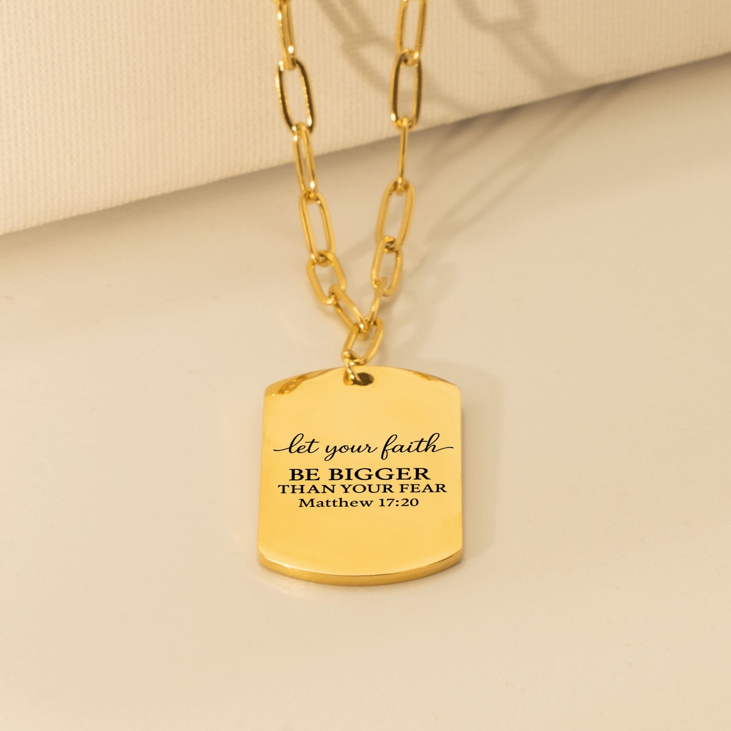 Matthew 17:20 Necklace